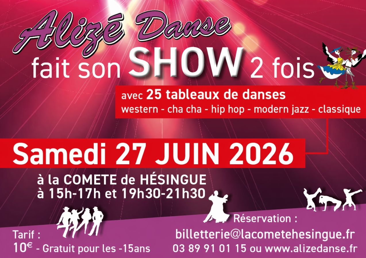Affiche Spectacle de fin d’année